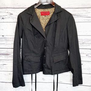 Tripp NYC blazer jacket with corset detail